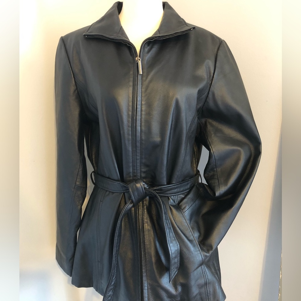 Genuine Leather Jacket Size Small